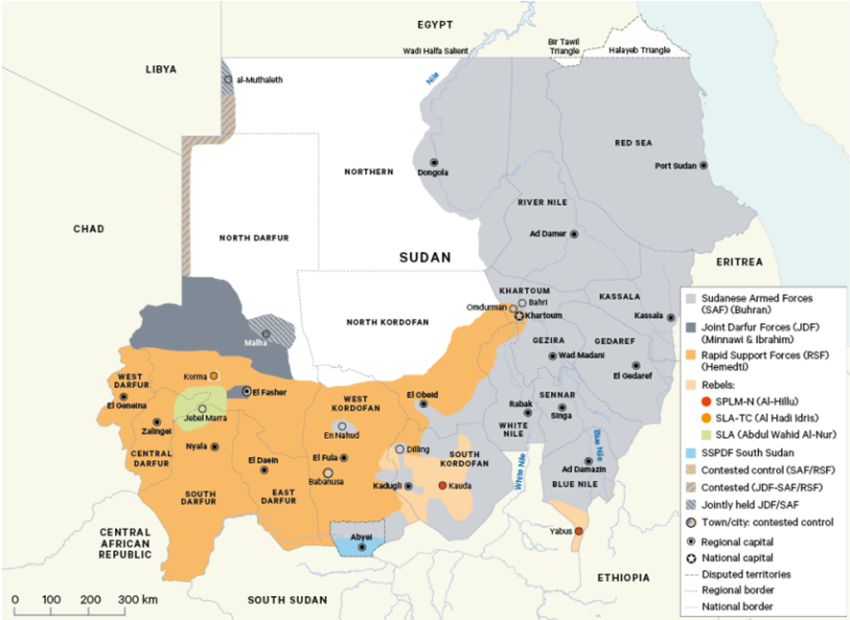 Sudan map 1